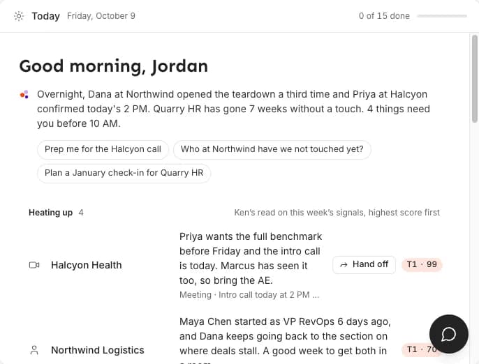Today in Ken: the morning brief, the accounts heating up and what needs you